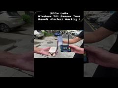 DAM825 300m LoRa 무선 틸트 센서 테스트 결과 - 완벽하게 작동합니다!